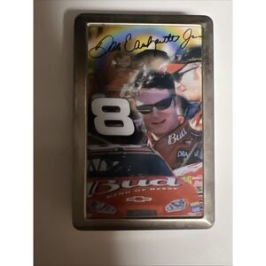 Dale Earnhardt jr cigarette case. Good condition.